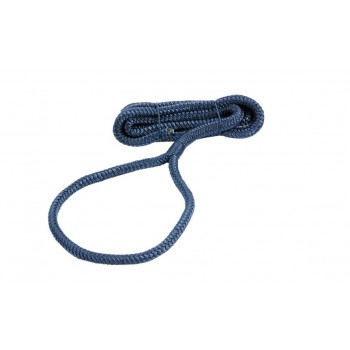 Cima in poliestere alta tenacità per fissaggio parabordi con occhiello BLU